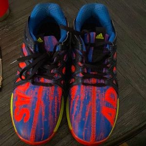 CLEARANCE Adidas Men's Vigor Bounce Trail Runner Blue/Black/Slime Size 6